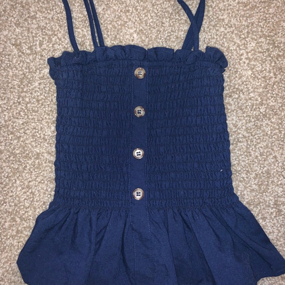 American Eagle Navy Blue Top